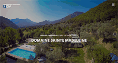 Desktop Screenshot of camping-sainte-madeleine.com