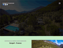 Tablet Screenshot of camping-sainte-madeleine.com